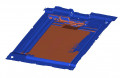 CAD model with straightened scanning data of a upper master mould