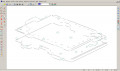 measuring data of an upper working mould