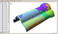 scanning data based on measuring points